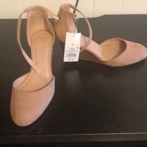 Tan Wedge Heels
